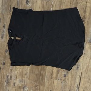 Sexy Black Express Blouse Sz L